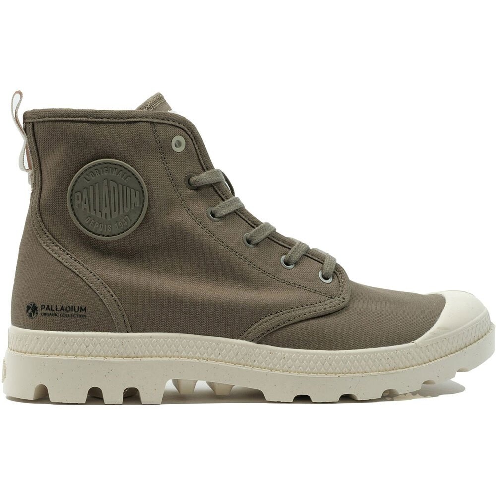 

Ботинки Palladium Pampa Hi Zip Organic, зеленый