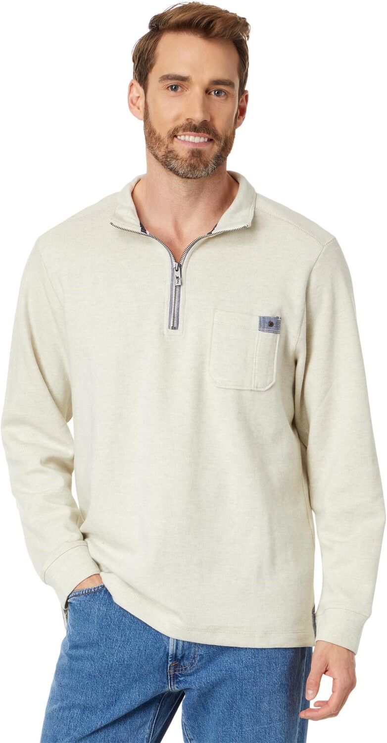 

Толстовка Haystack 1/2 Zip Tommy Bahama, цвет Oatmeal