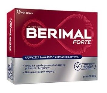 Капсулы, поддерживающие нормальный уровень холестерина Berimal Forte , 30 шт