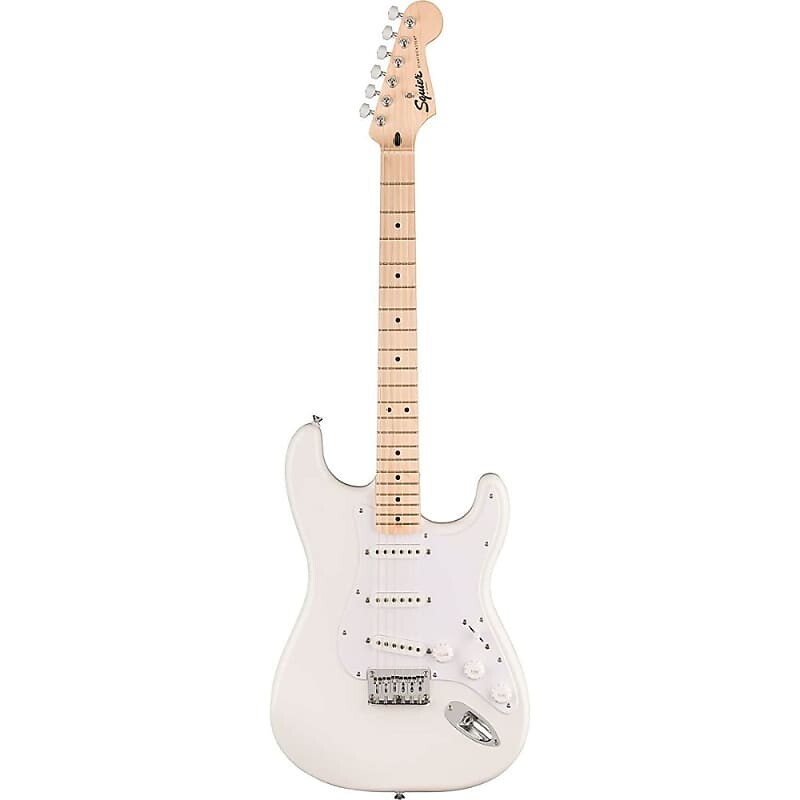

Электрогитара Squire Sonic Stratocaster HT Electric Guitar, Arctic White, Maple Fingerboard, White Pickguard