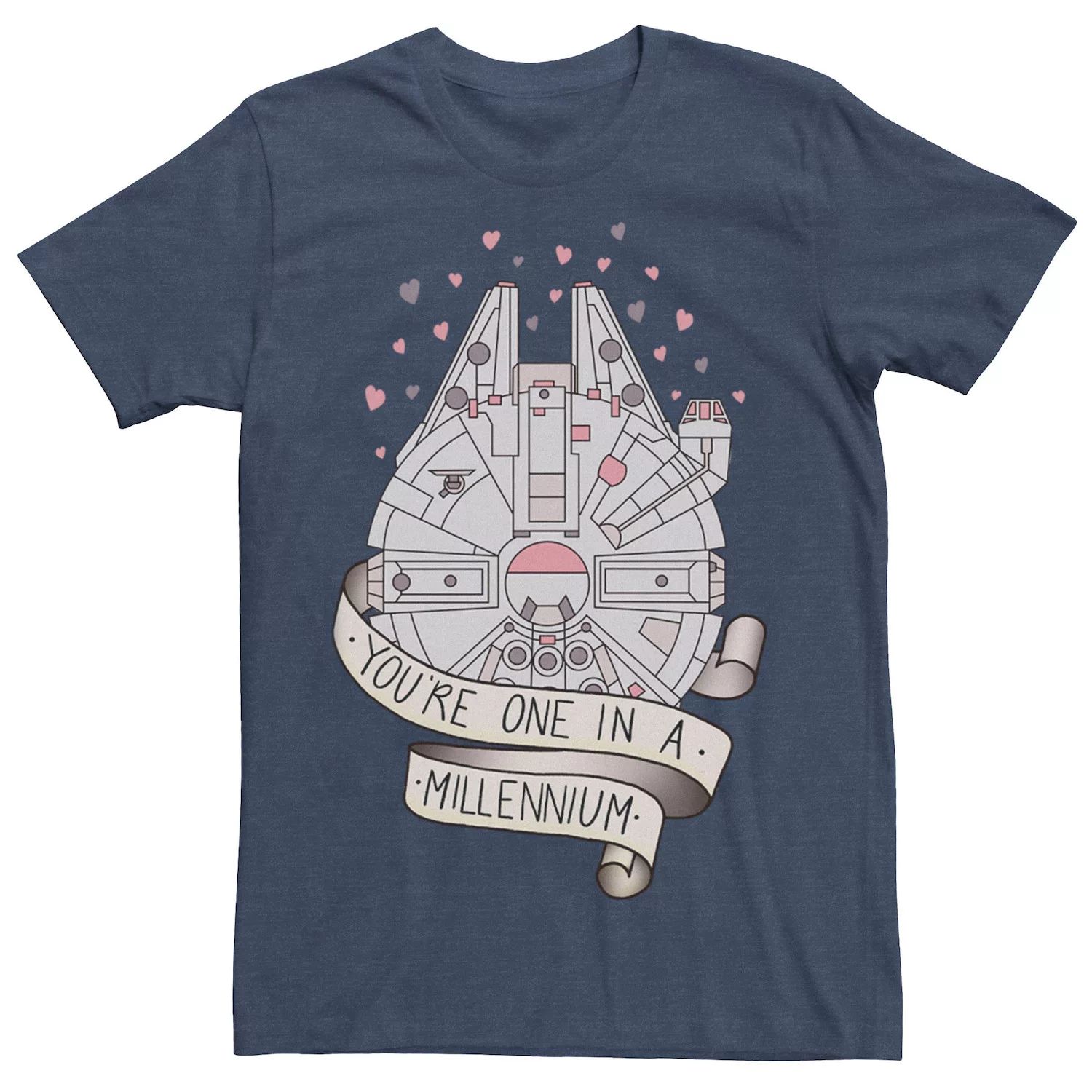 Мужская футболка Millennium Falcon You're One In A Millennium Star Wars