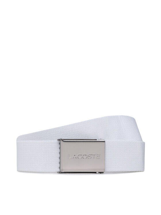 

Мужской ремень Lacoste, белый