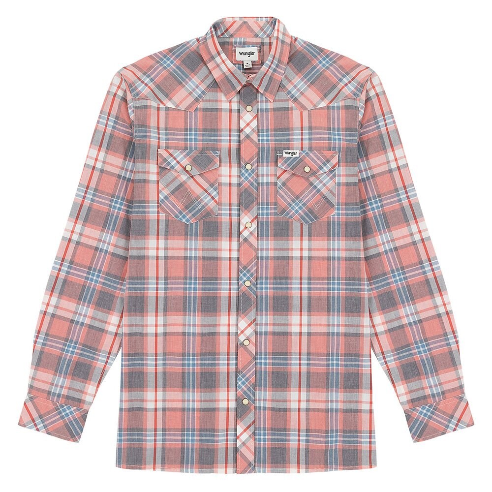 

Рубашка Wrangler Western Oversized, розовый
