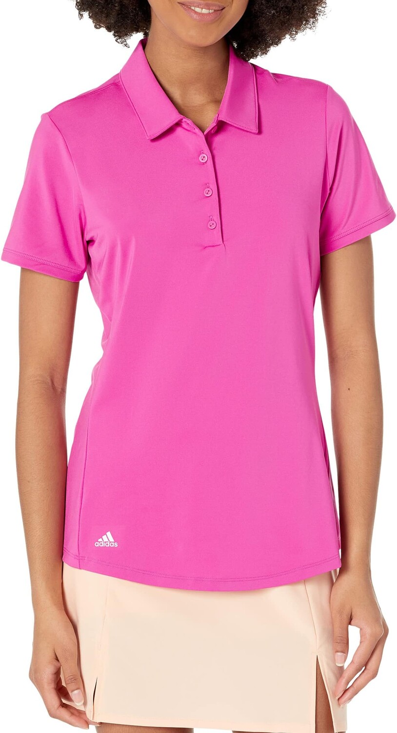 

Однотонная рубашка-поло Ultimate365 adidas, цвет Lucid Fuchsia