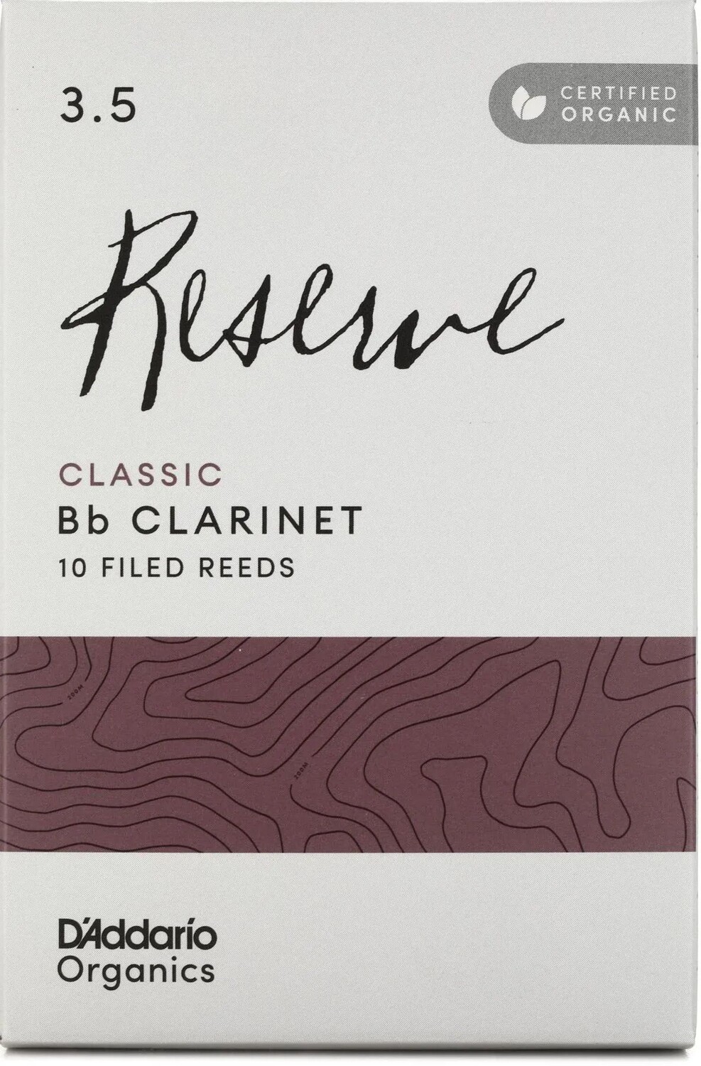 

D'Addario Organics Reserve Classic Трости для кларнета Bb — 3,5 (10 шт. в упаковке)