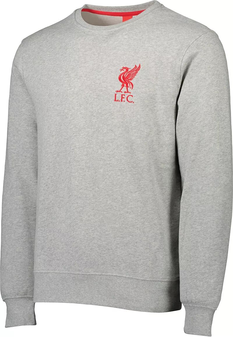 Серый свитшот с круглым вырезом Sport Design Sweden Liverpool FC '22 Hit