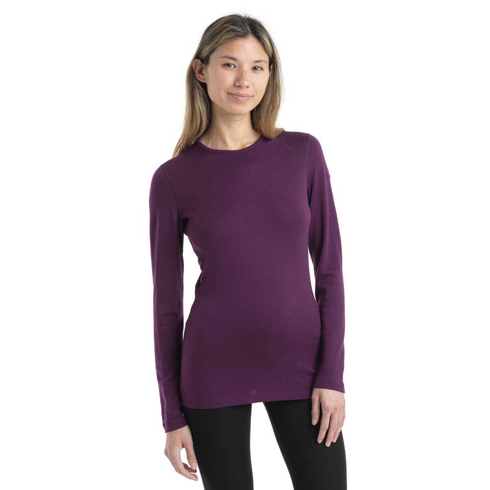 

Базовый слой Icebreaker 260 Tech Crewe Merino, фиолетовый