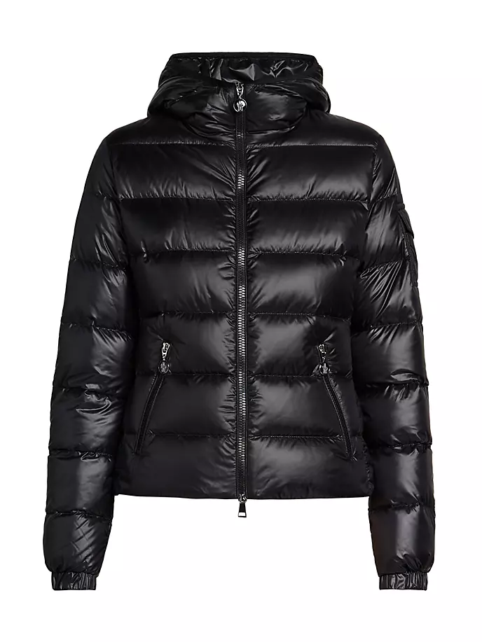 Пуховик Gles Moncler, черный