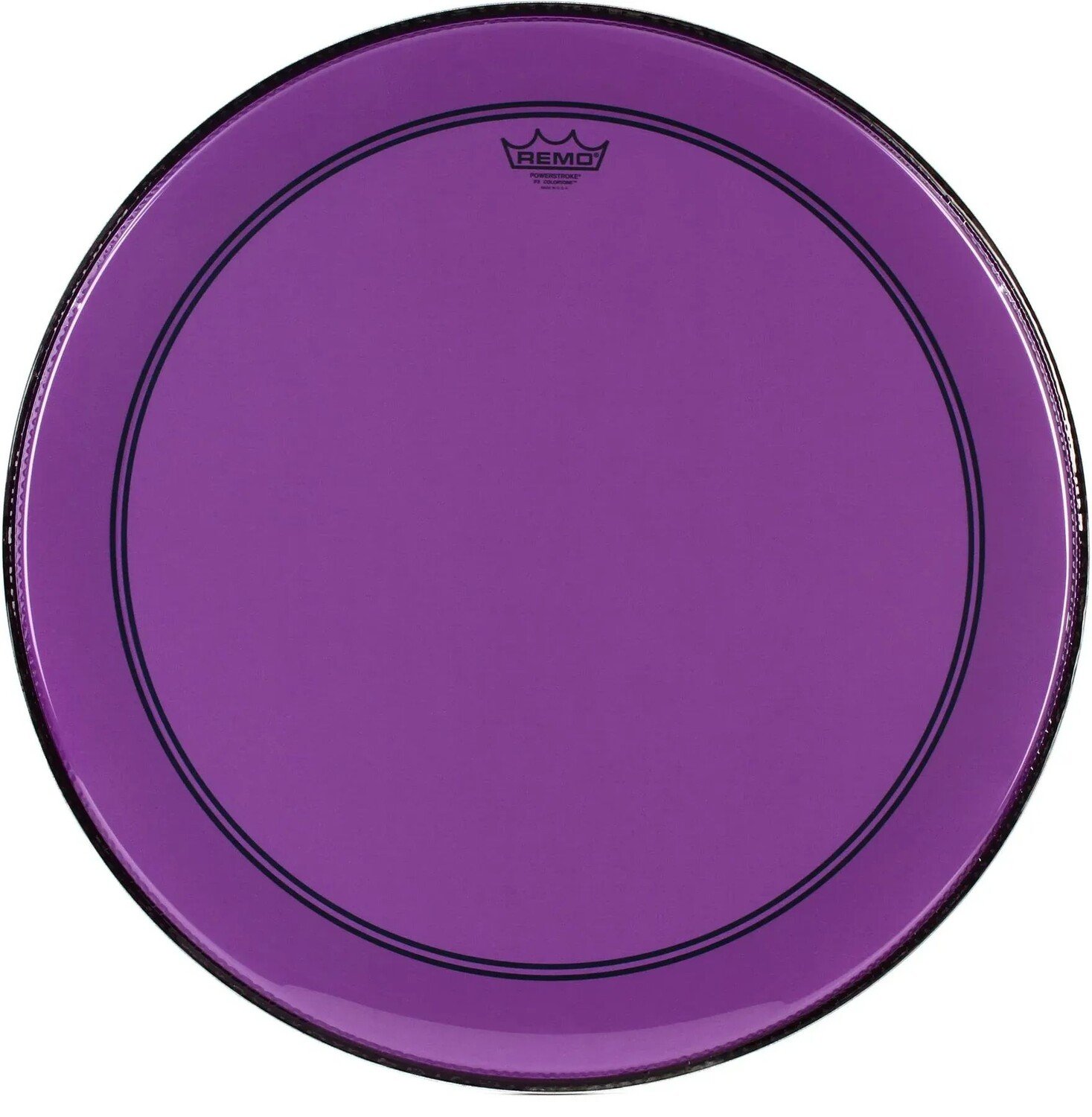 

Пластик для бас-барабана Remo Powerstroke P3 Colortone Purple — 24 дюйма