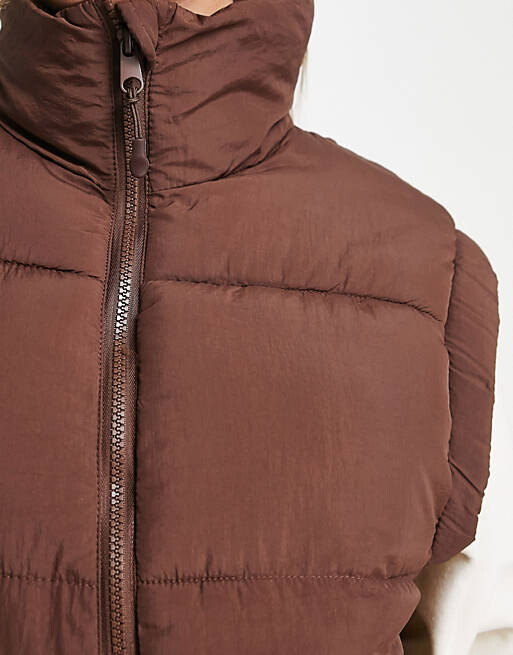 

Коричневый пуховик Cotton:On Active