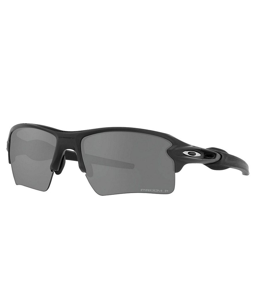 цена Мужские поляризационные прямоугольные солнцезащитные очки Oakley, серый