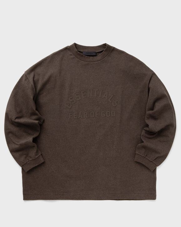 

Футболка Fear Of God Essentials Essentials L/S Tee, цвет heather wood