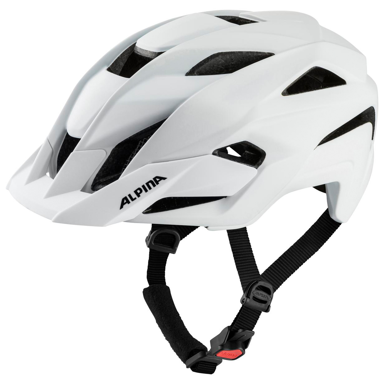 Велосипедный шлем Alpina Kamloop, цвет White Matt
