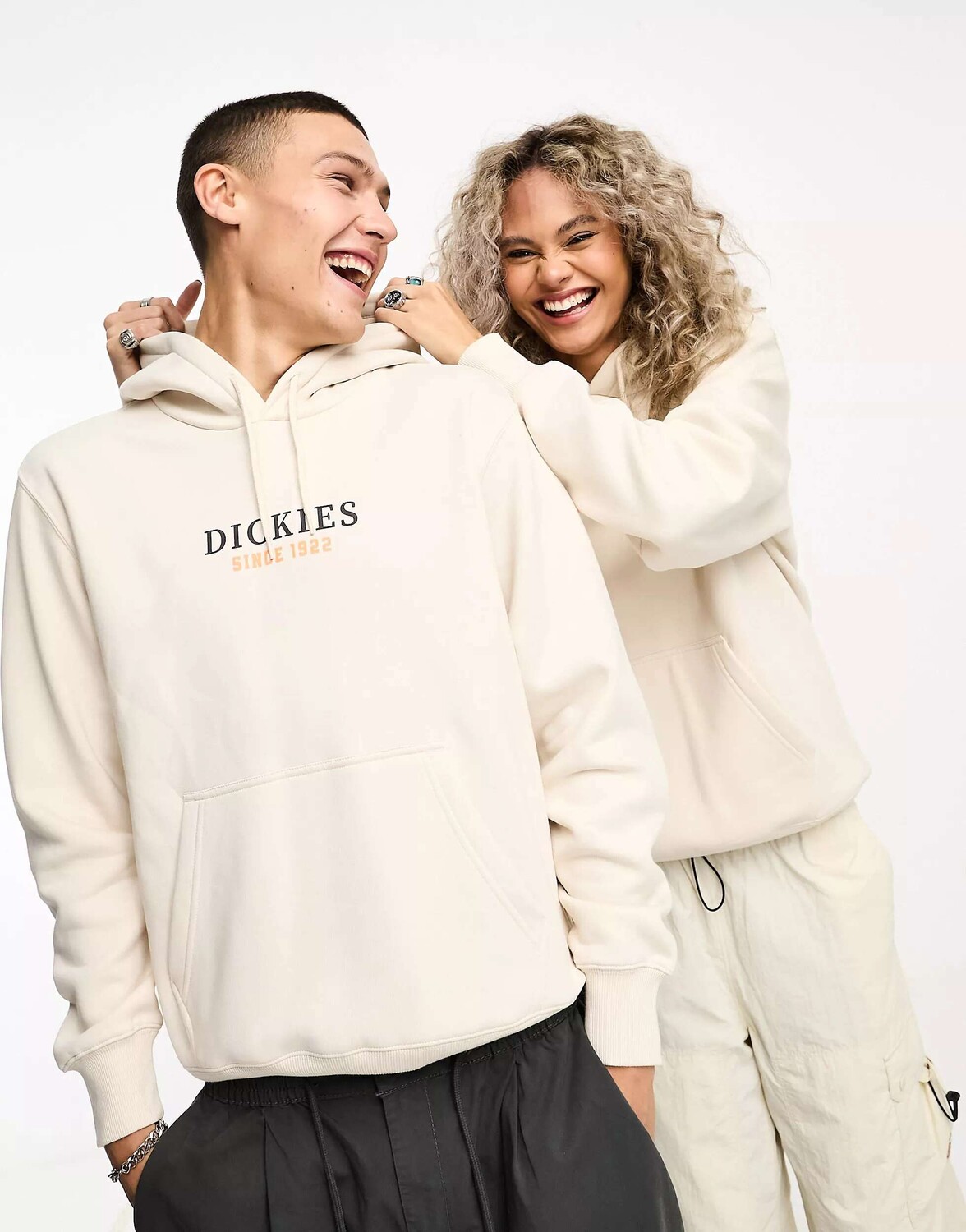 

Толстовка Dickies Park с каменным логотипом в центре