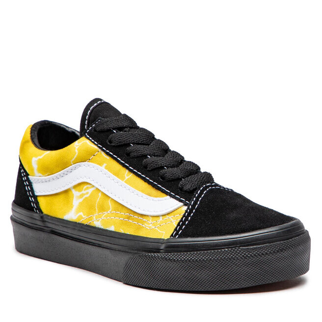 

Кроссовки Vans OldSkool, черный желтый