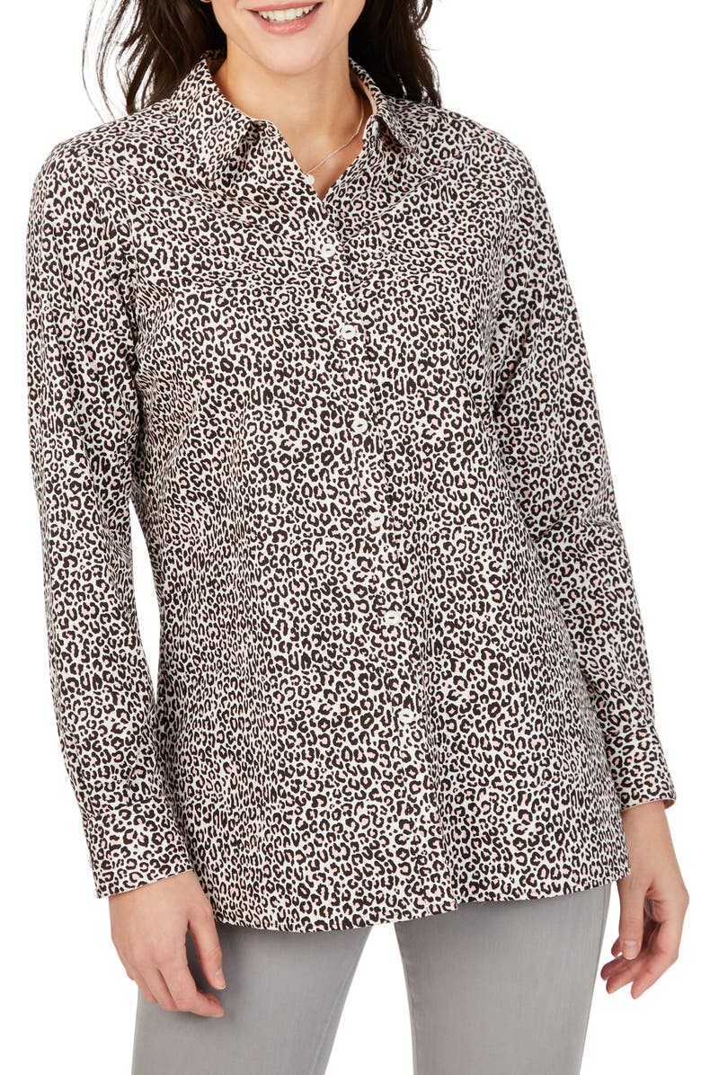 

Рубашка на пуговицах Journey Leopard Luxe FOXCROFT