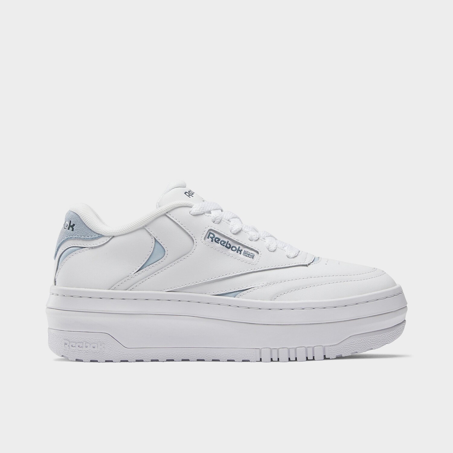 

Женские повседневные кроссовки Reebok Club C на дополнительной платформе, белый