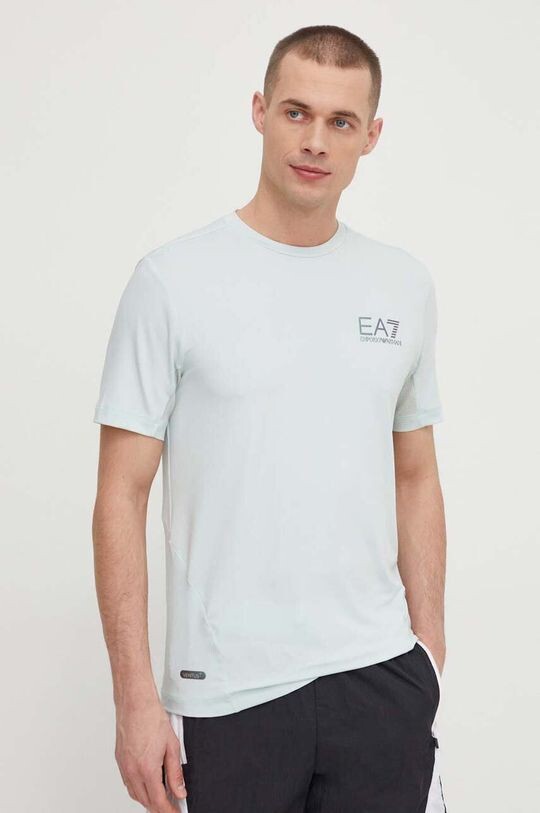 

Футболка EA7 Emporio Armani, бирюзовый