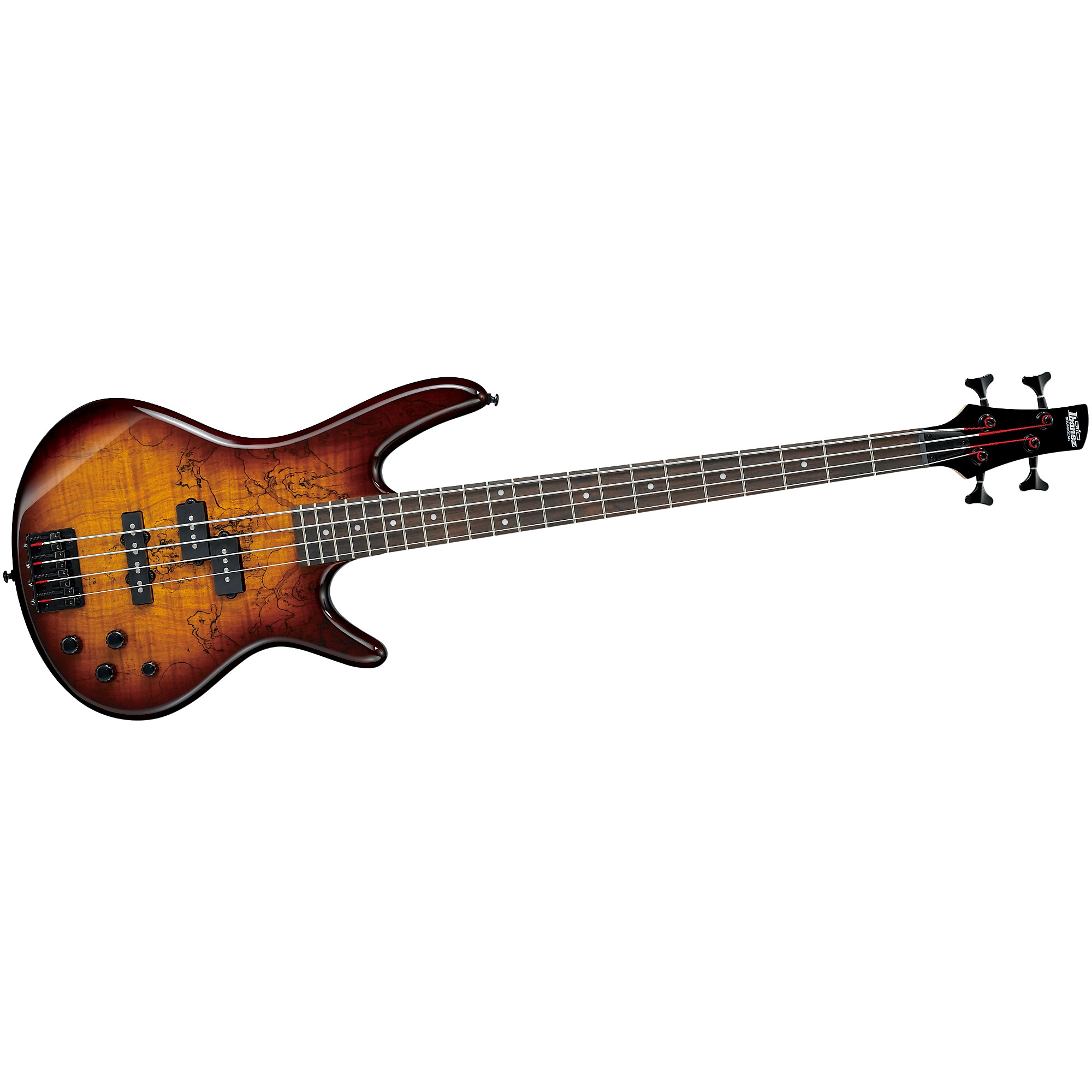 Ibanez GSR200SM 4-струнная электрическая бас-гитара Brown Burst с накладкой из палисандра каподастр ibanez icgc10w