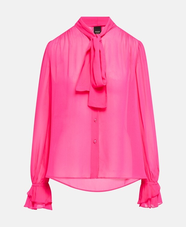 

Элегантная блузка Pinko, розовый