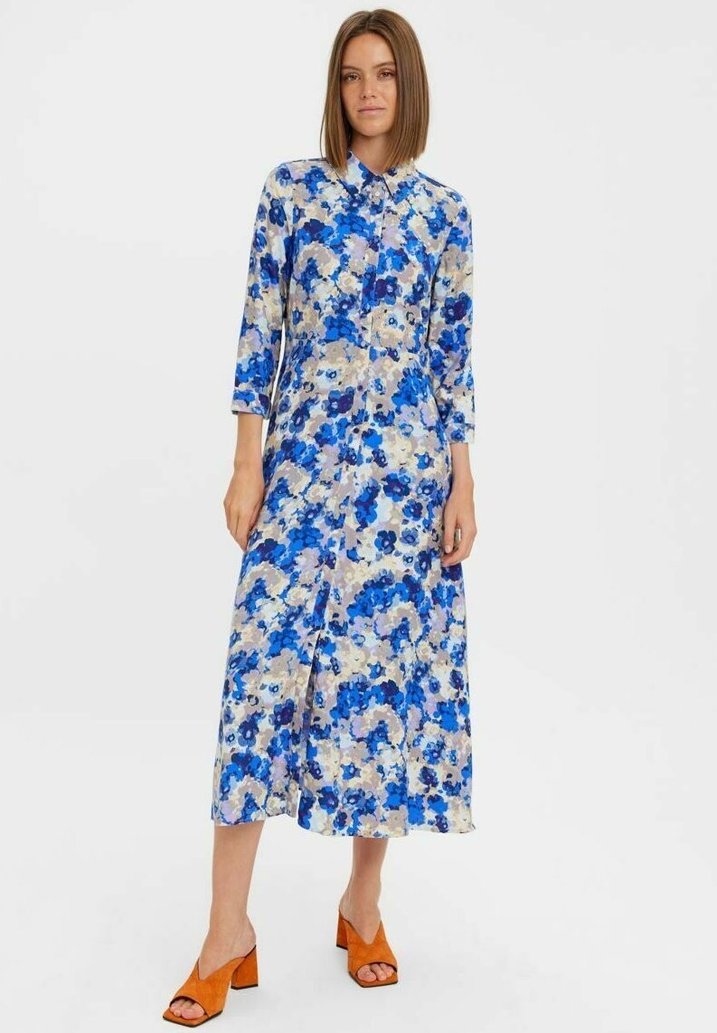 

Платье-рубашка Vero Moda, синий