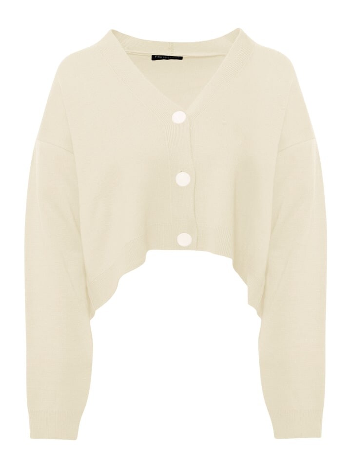 

Кардиган Freshlions Strickjacke Aylen, кремовый