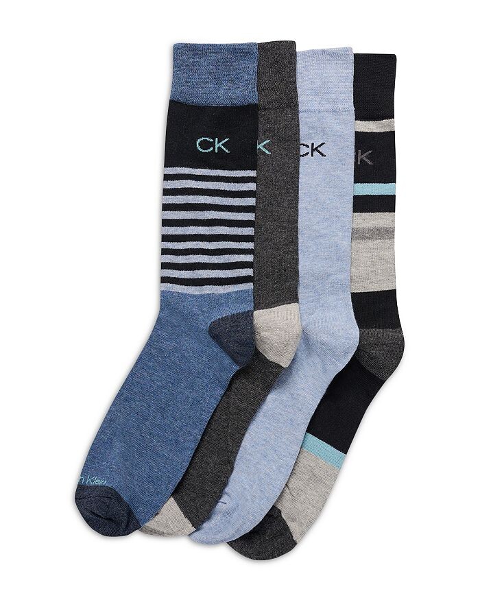 

Носки с круглым вырезом, упаковка из 4 шт. Calvin Klein