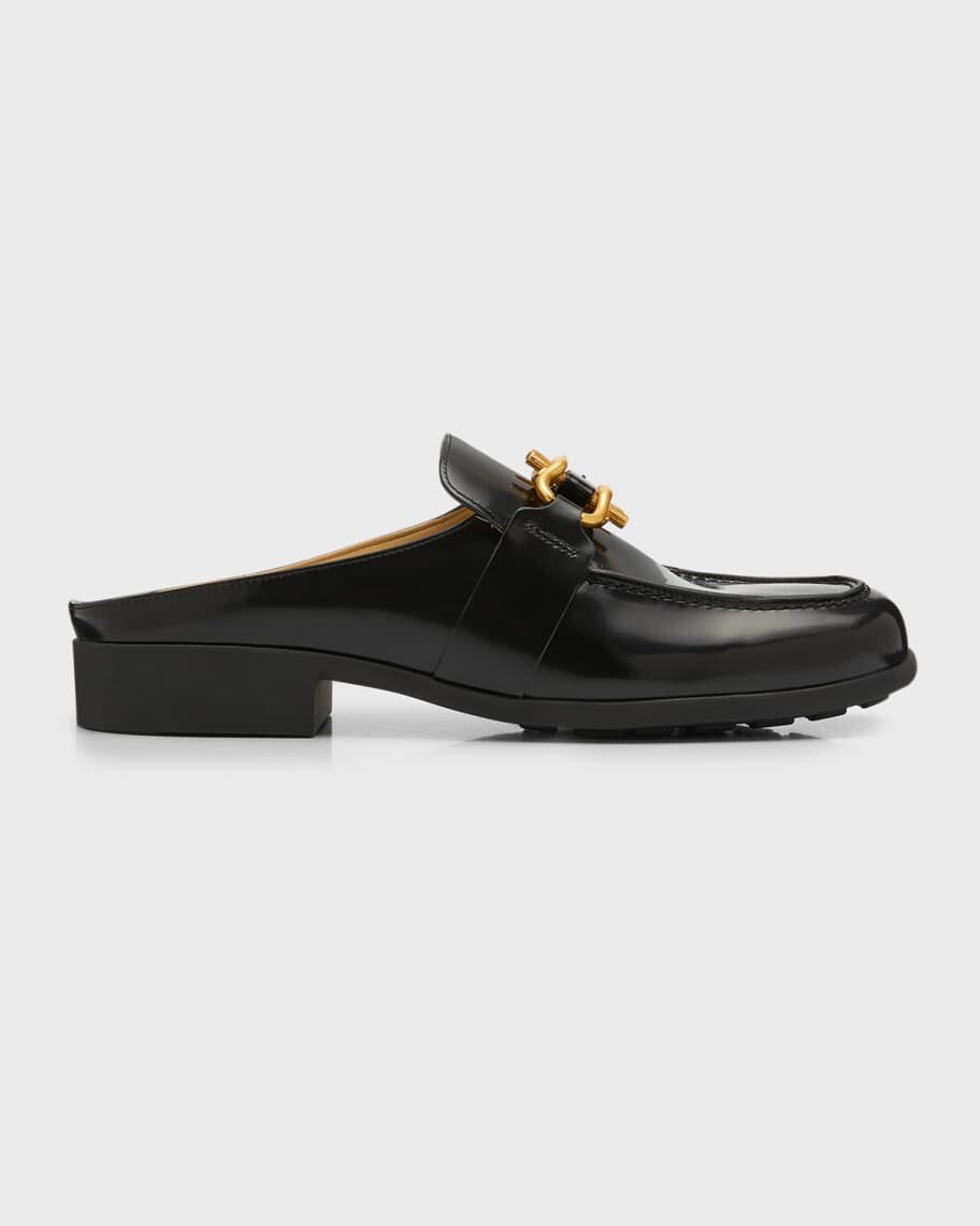 

Мужские кожаные лоферы без задника Monsieur с открытой спиной Bottega Veneta