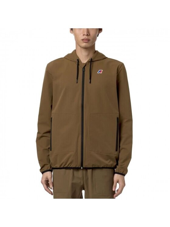 

Толстовка regular fit K-Way, коричневый