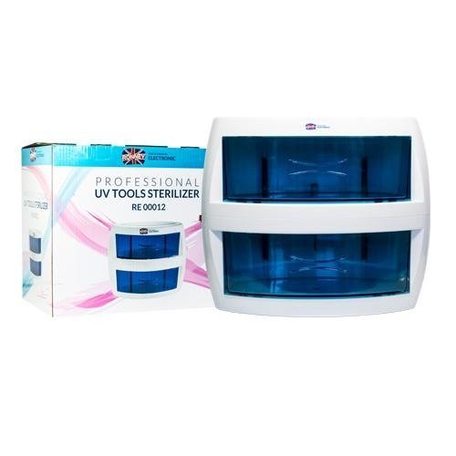 Стерилизатор 2 контейнера для дезинфекции RE 00012 RONNEY Professional UV Tools Sterilizer -