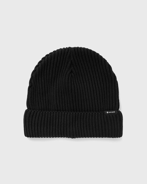 

Бейсболка Snow Peak Pe/Co Knit Cap, черный