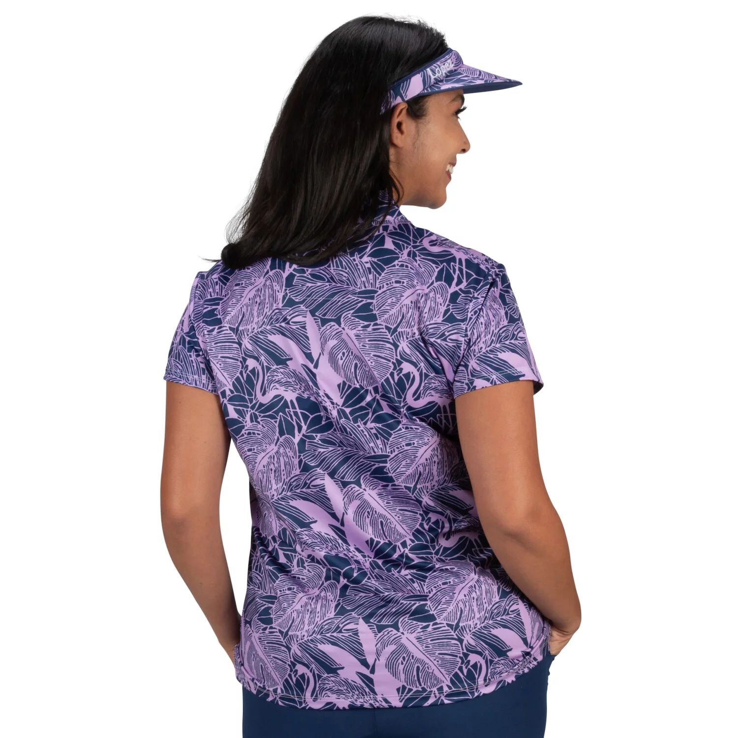 

Поло для гольфа Lush Nancy Lopez больших размеров Nancy Lopez Golf