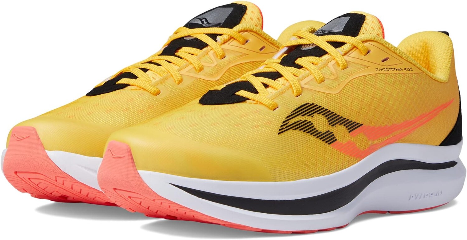 

Кроссовки Endorphin KDZ Saucony Kids, цвет Vizi/Gold