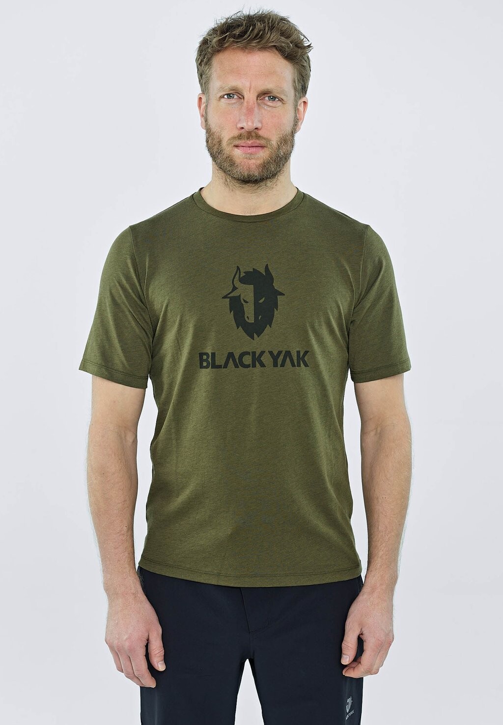 

Футболка с принтом RAMO BlackYak, оливково-зеленый, Серый, Футболка с принтом RAMO BlackYak, оливково-зеленый