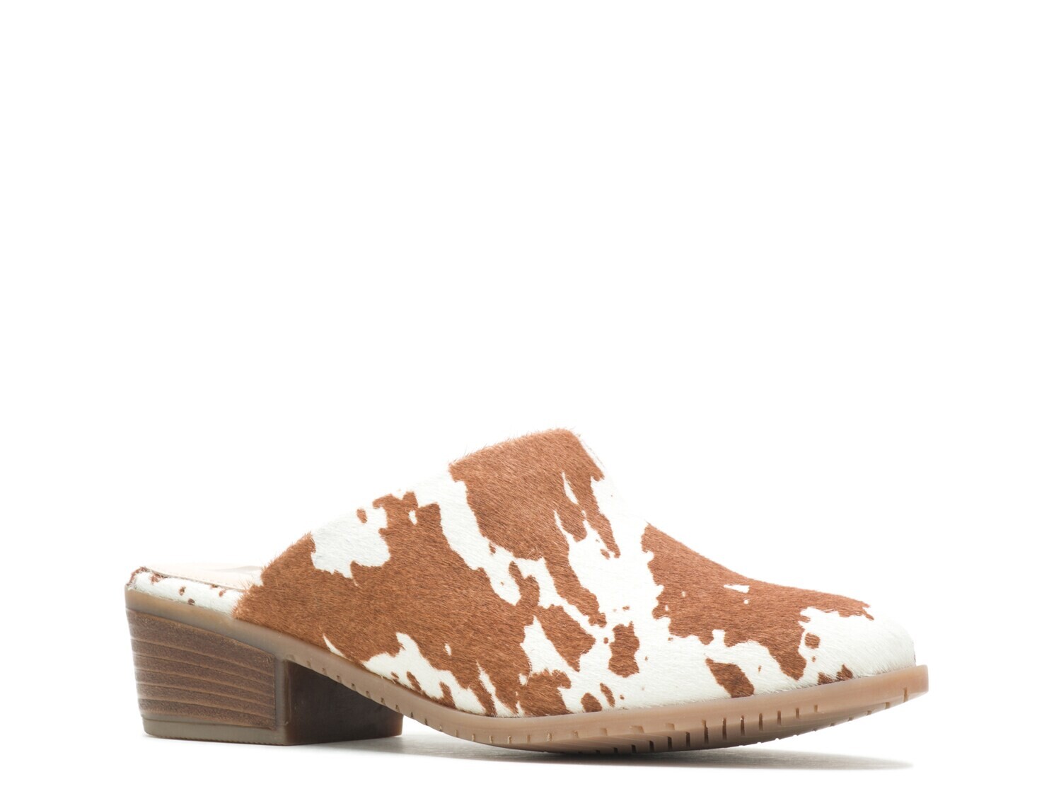 

Hush Puppies Сиенна Мул, светло-коричневая шерсть теленка с животным принтом