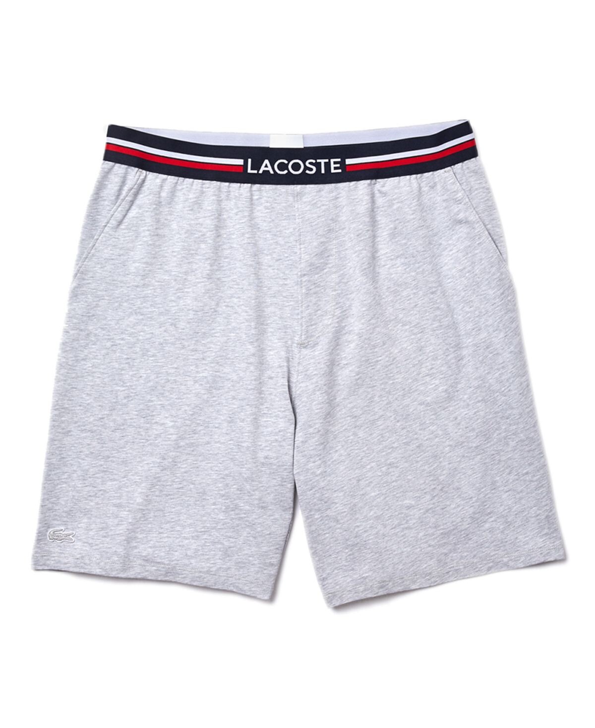 

Мужские пижамные шорты с эластичным поясом в тон Lacoste