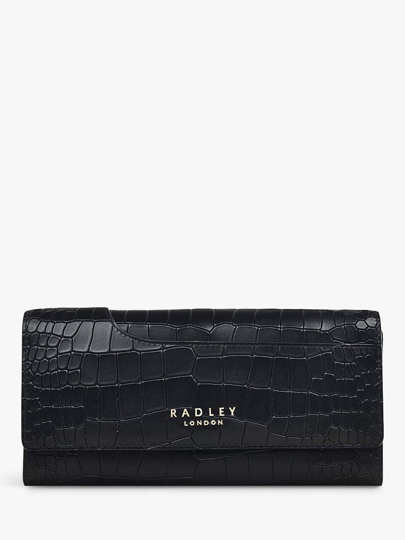 

Большой кожаный кошелек Radley Pockets 2.0 с клапаном, черный