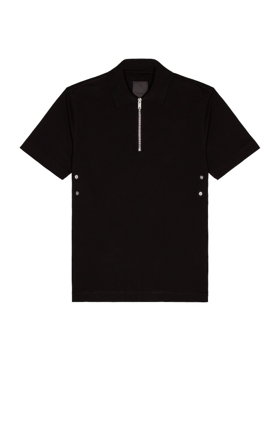 

Поло Givenchy Classic Fit Zip With Eyelets, черный