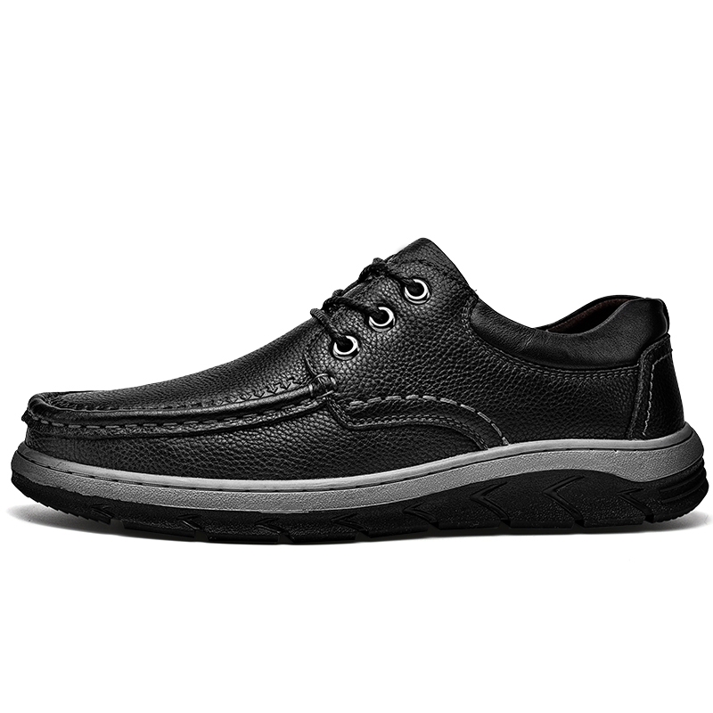 

Туфли мужские Men"s Casual Men Low-Top King Jinmai, цвет Black Slipper 6002-Small Sign