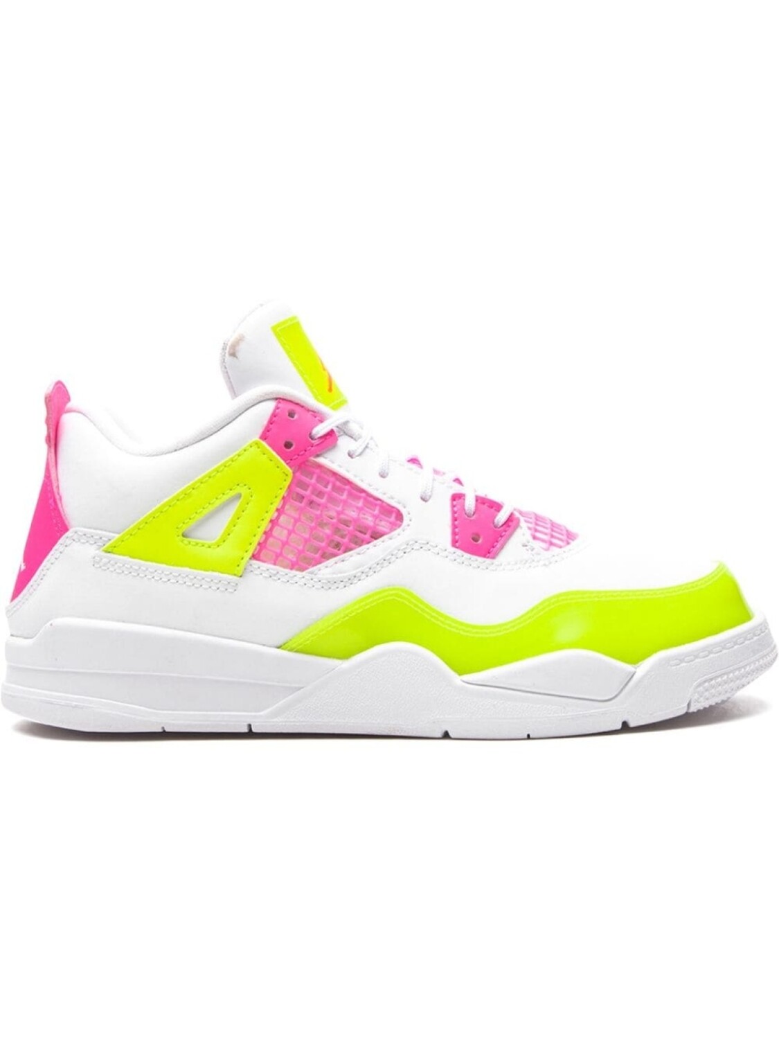 

Jordan Kids кроссовки Air Jordan 4 Retro SE White Lemon Pink, белый