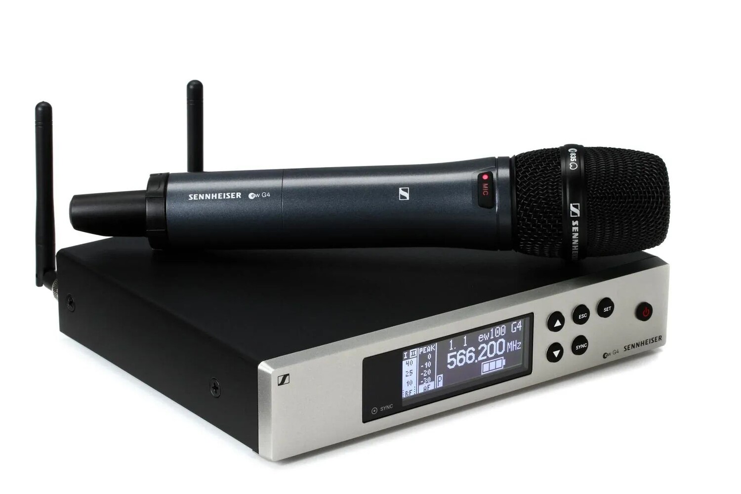 

Беспроводная ручная микрофонная система Sennheiser EW 100 G4-835-S — G Band
