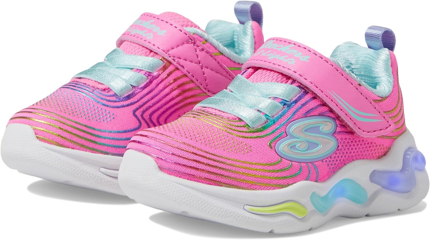 

Кроссовки Skechers Wavy Beams 302338N, цвет Pink/Multi