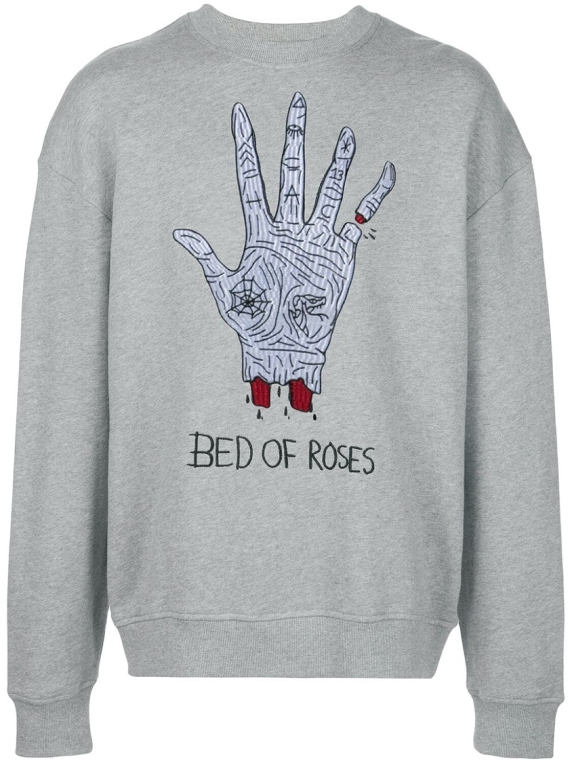 

Haculla толстовка Bed Of Roses из джерси, серый