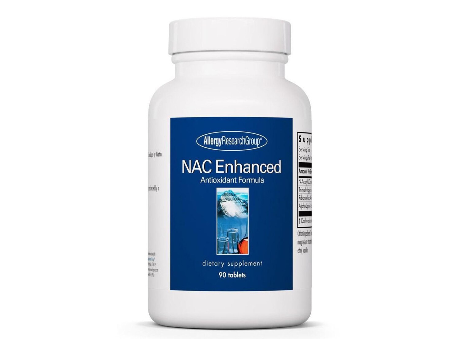 

Allergy Research Group, NAC Enhanced, 90 таблеток ARG