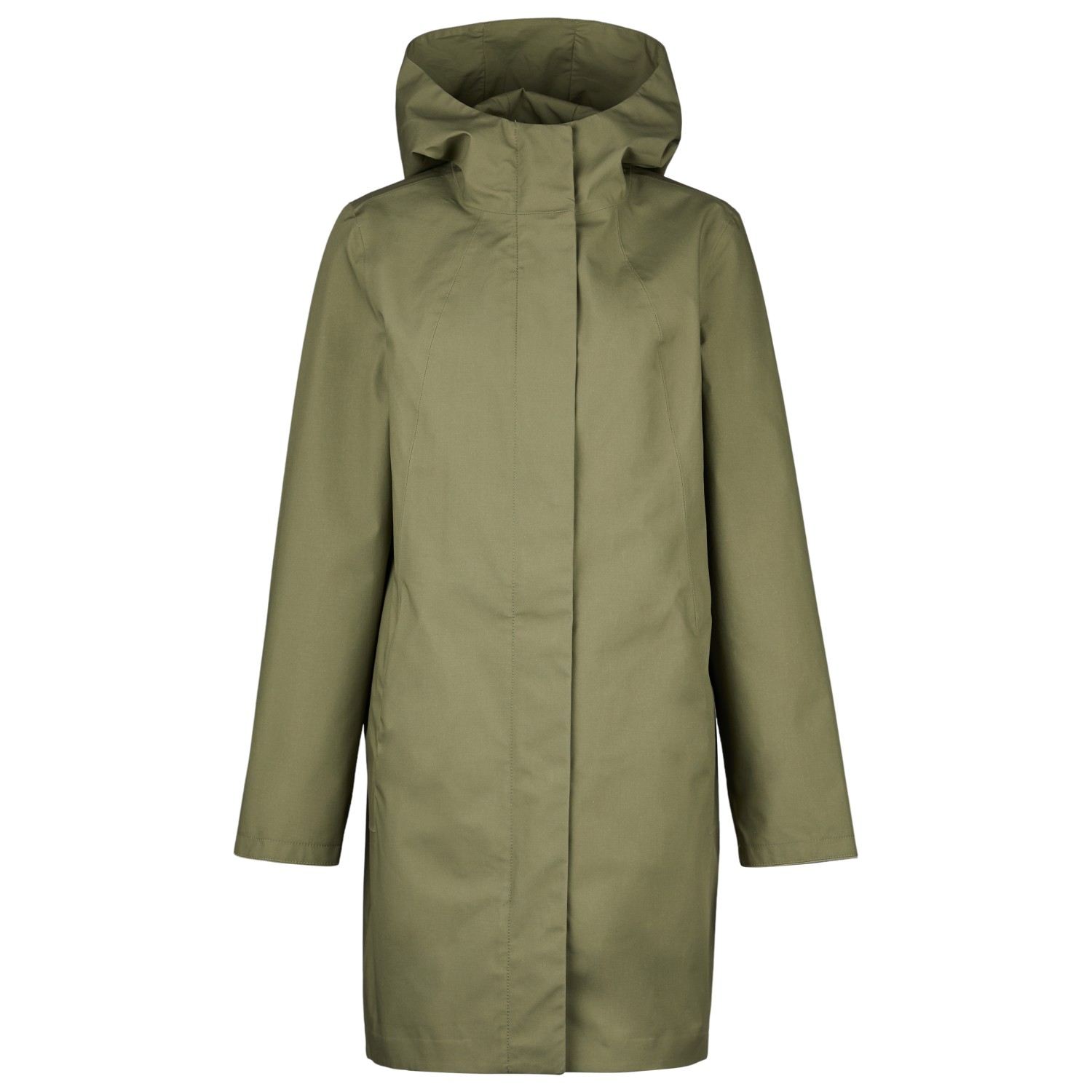 цена Пальто Langerchen Women's Coat Risana, оливковый