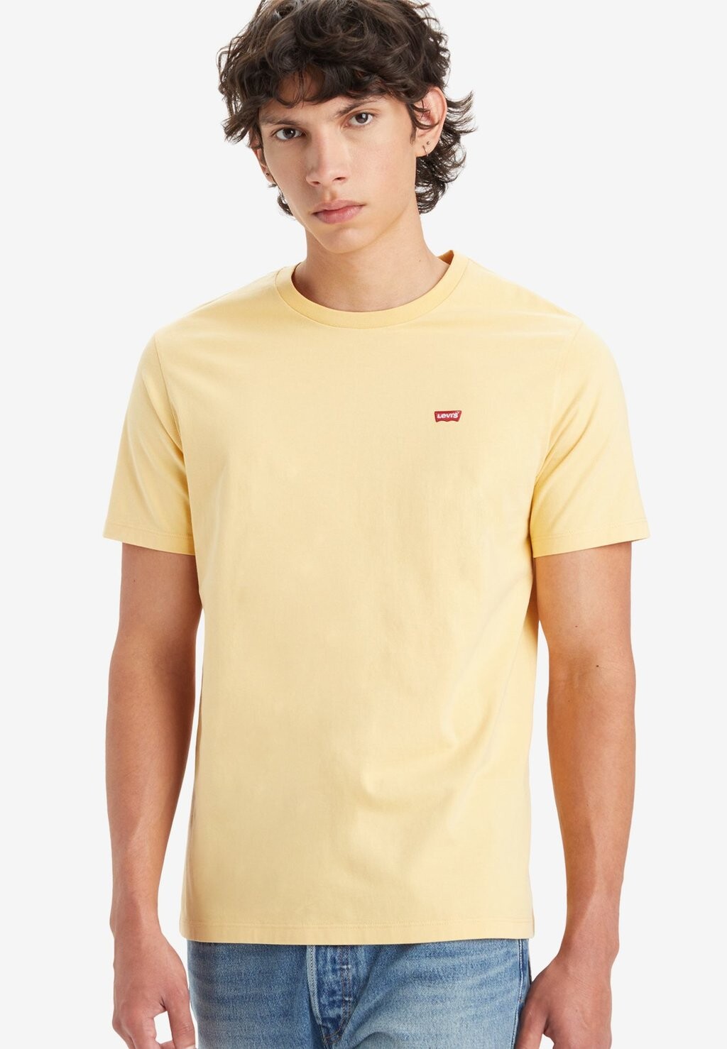 

Футболка с принтом Original Tee Levi's, цвет sahara sun