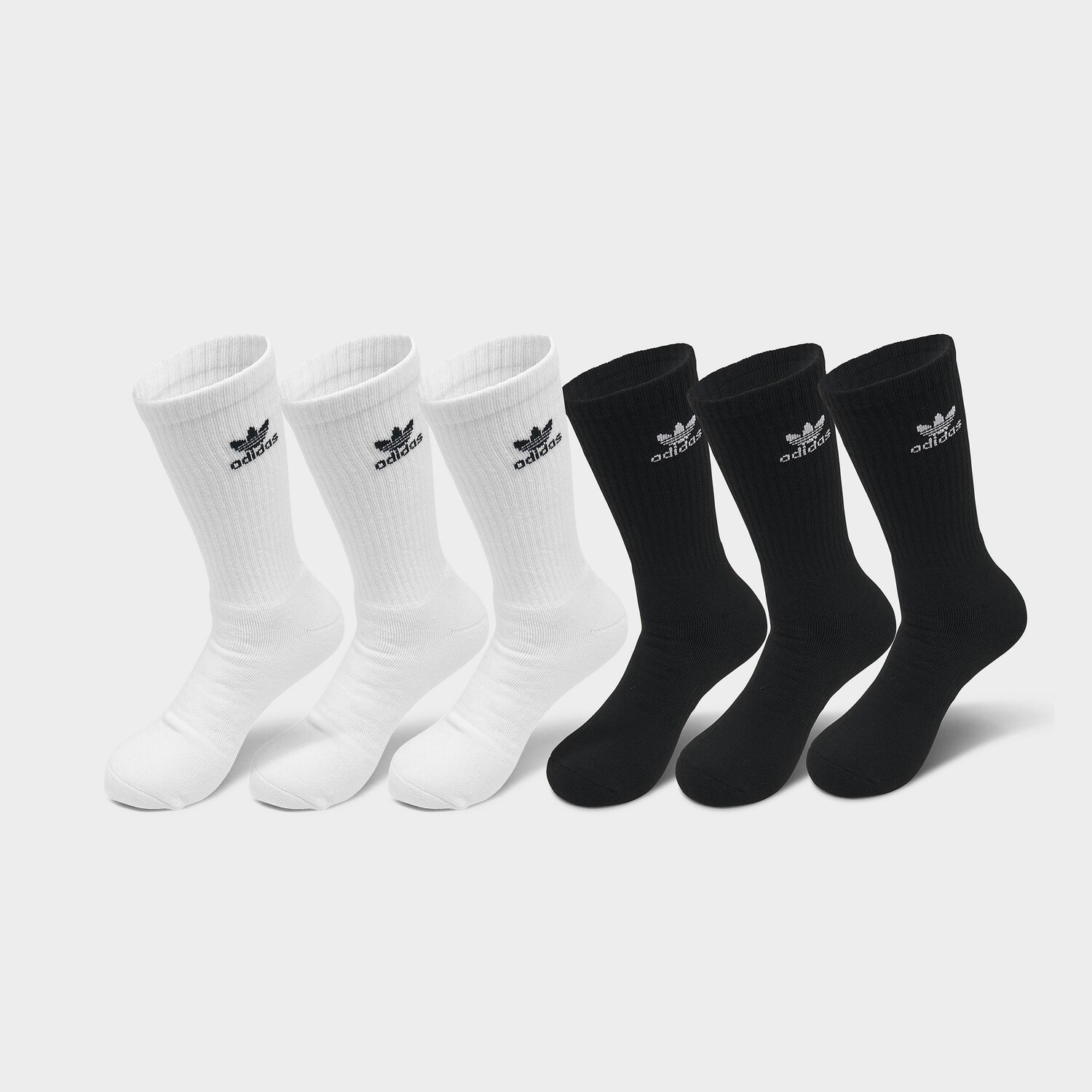

Носки adidas Originals Trefoil Crew (6 шт.), черный