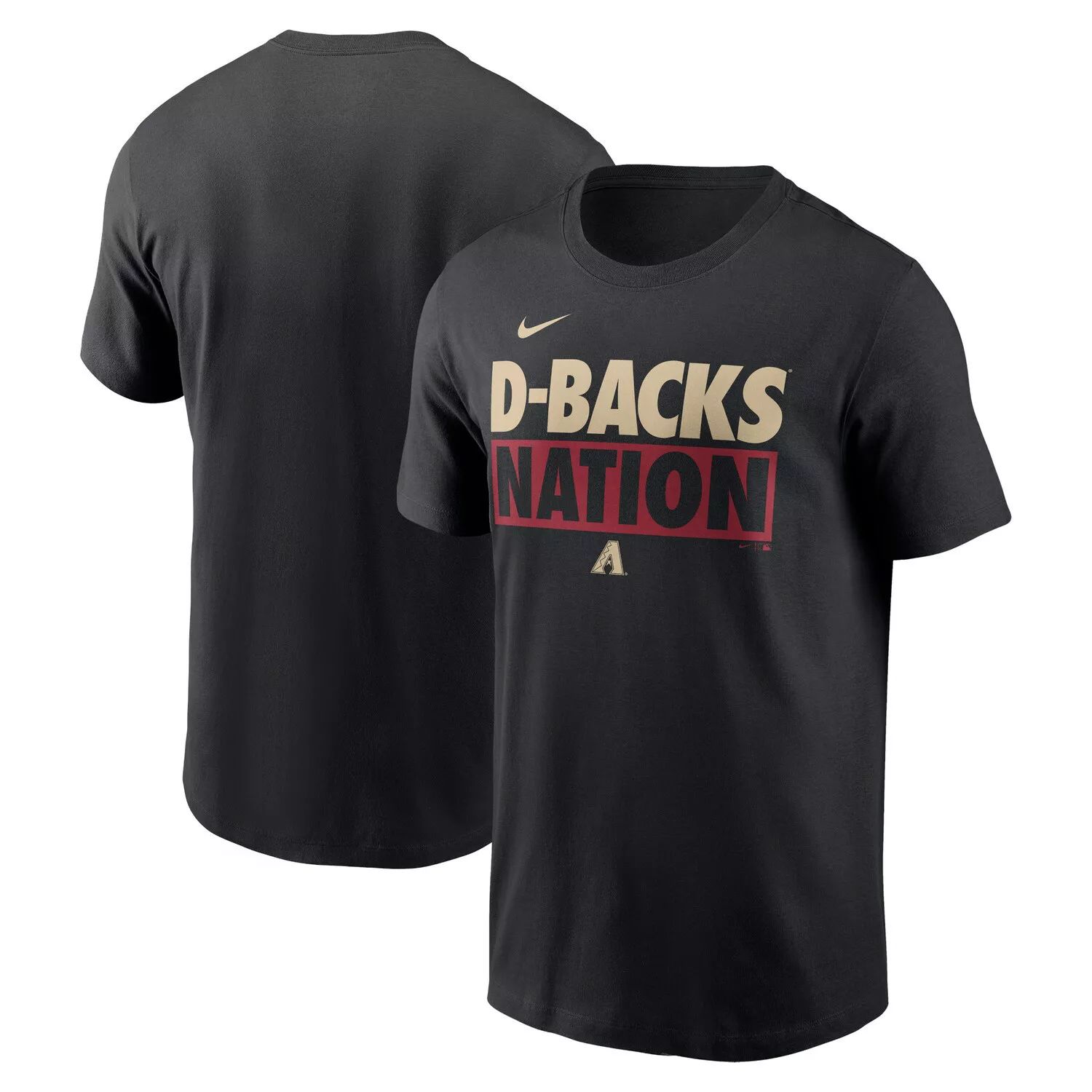 Мужская черная футболка Arizona Diamondbacks Rally Rule Nike