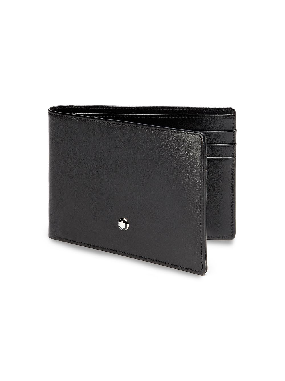 Бумажник Meisterstück 6cc Montblanc, черный портмоне обложки montblanc 00124190 бумажник