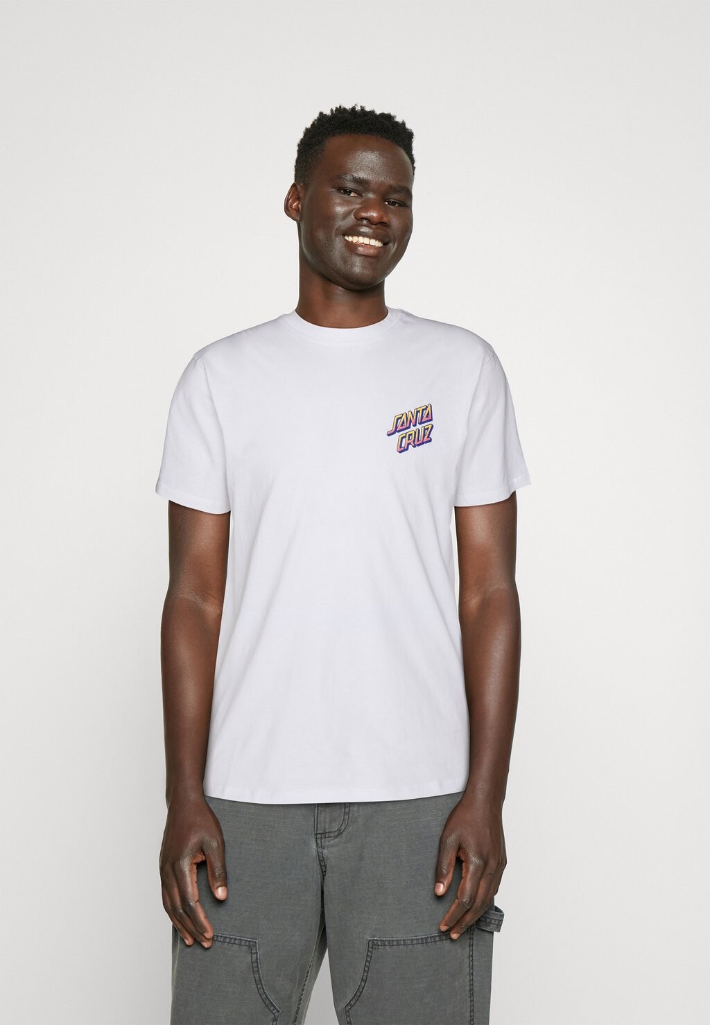 

Футболка с принтом SUNSET DOT UNISEX Santa Cruz, цвет white